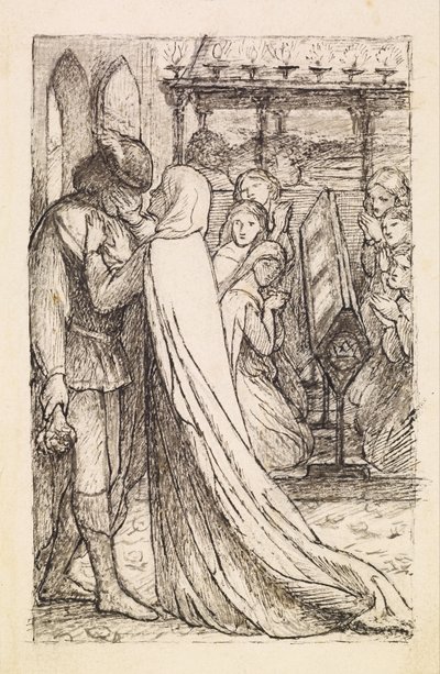 El progreso del príncipe de Dante Gabriel Charles Rossetti